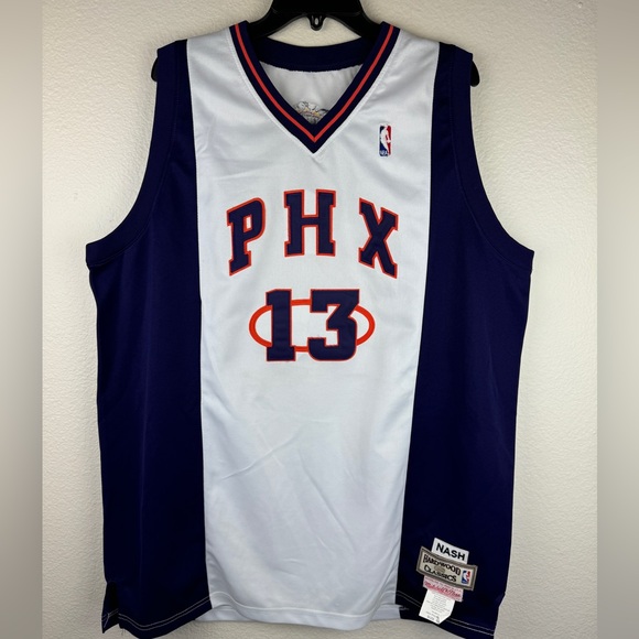 Steve Nash #13 Phoenix Suns Mitchell Ness Hardwood Classics Jersey - Picture 1 of 6